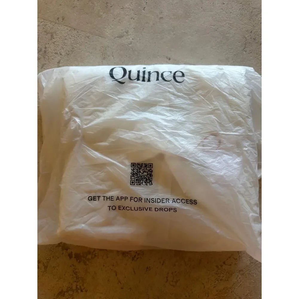 Quince European Linen Room Darkening Curtain Ivory - Single Panel 48x96in NWT